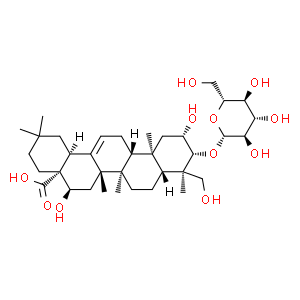 遠(yuǎn)志酸-3-O-β-D-吡喃葡萄糖苷