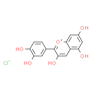 氯化花青素;氯化失車菊素
